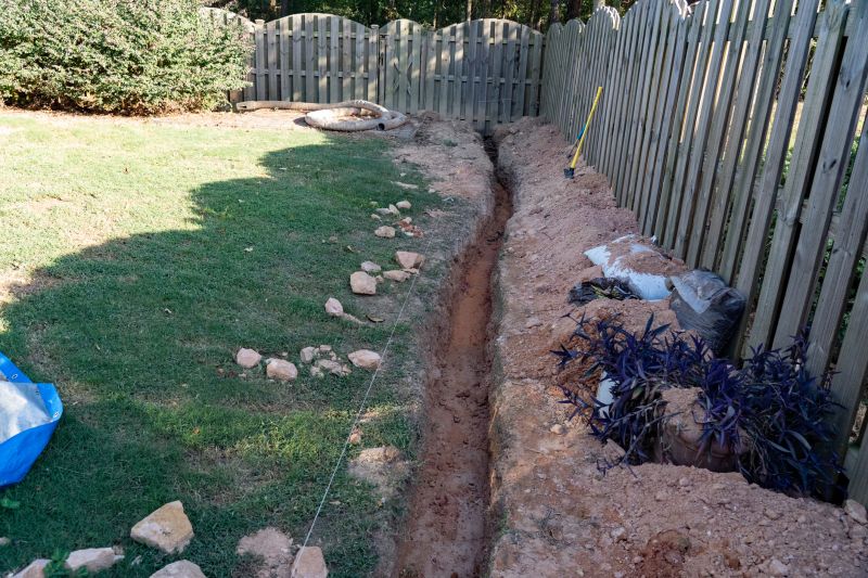 French Ditch Installation