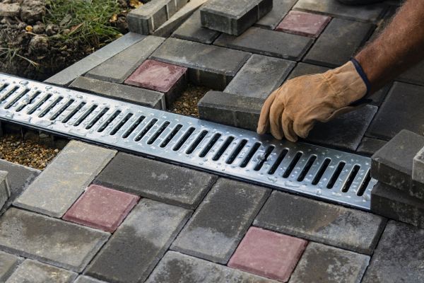 Patio Drain Installation in Goodyear